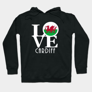 LOVE Cardiff Wales Hoodie